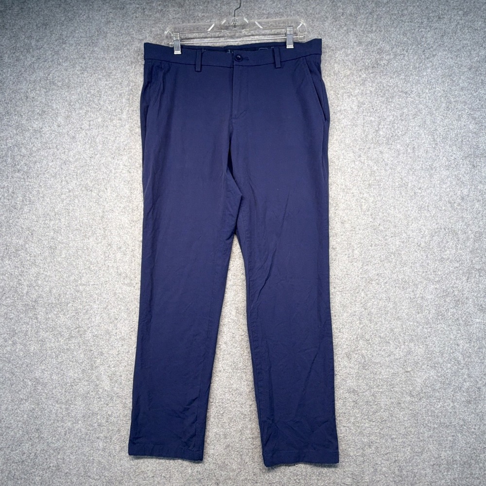 Vineyard Vines Performance Pants Men's 33x30 Blue Chino Golf